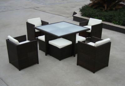 Outdoor Furniture Rattan Chair &amp; Table