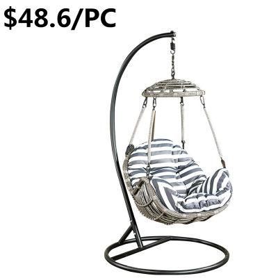 Modern Patio Single Lounge Hotel Hanging Hammock Garden Swing Chair