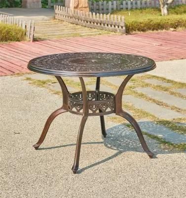 Cast Aluminium Outdoor Patio Table
