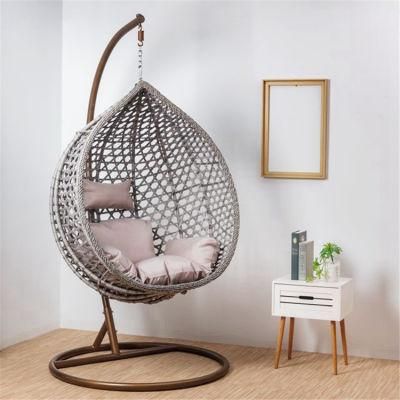 Outdoor Rattan Garden Wicker Furniture Double Hanging Swing Chair