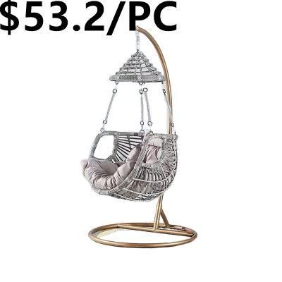 Cheap Patio Wicker Rattan Swings Outdoor Hanging Garden Home Chair