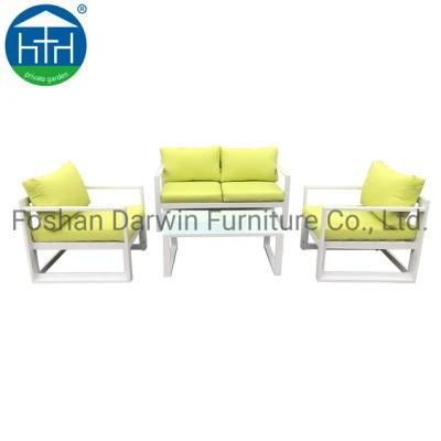 Outdoor Furniture Double Seat Sofa Set with Hight Quality Metal Weather Risistant