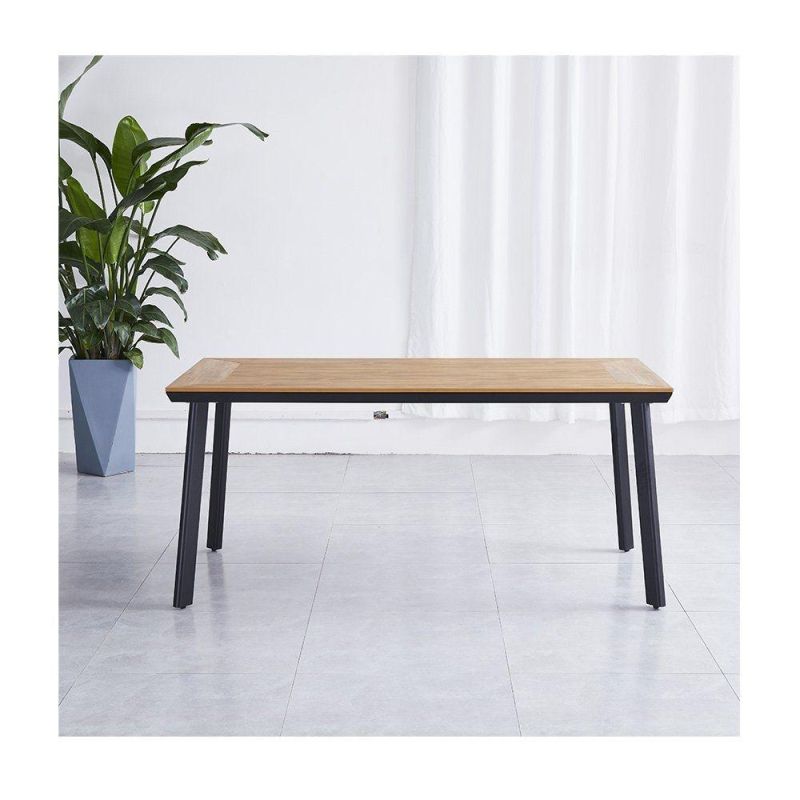 Hotel Modern Restaurant Outdoor Garden Furniture Patio Dining Table