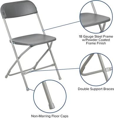 Event Rental Plastic Folding Chairs