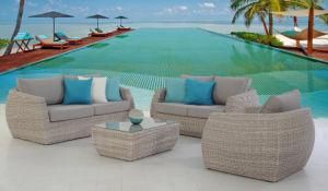 Outdoor Garden Rattan Wicker Furniture Fashion Luxury Conversation Sofa Set