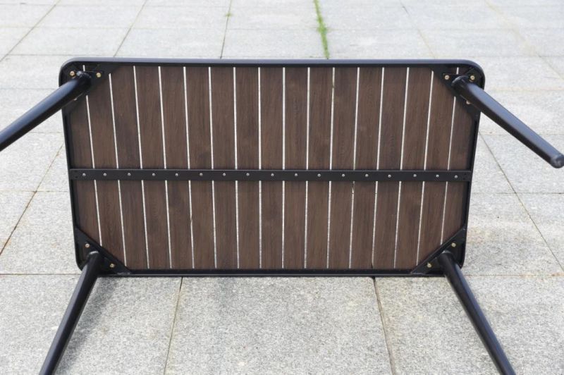Hotel Modern Restaurant Outdoor Garden Furniture Patio Dining Table
