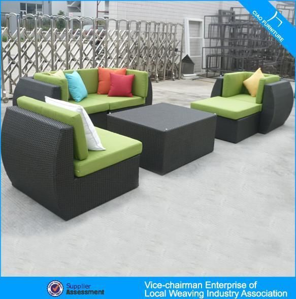 F -Outdoor Furniture Garden Furniture Rattan Sofa (CF701)