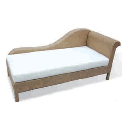 H-China Hot Sell Rattan Outdoor Synthetic Rattan Sun Lounger