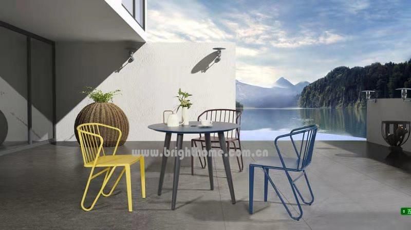 Whole Aluminium Stackable Outdoor Chair