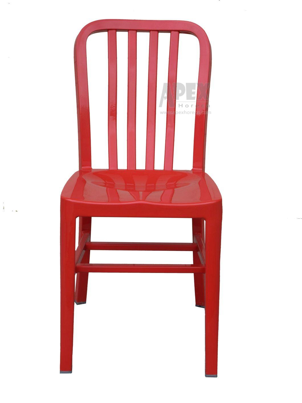 Outdoor Patio Restaurant Coffee Aluminum Dining Chair
