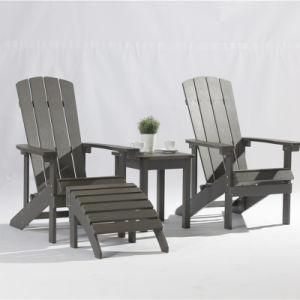 Outdoor Garden Furniture Eco-Friendly Plastic Adirondack Folding Footstool Adirondack Ottoman