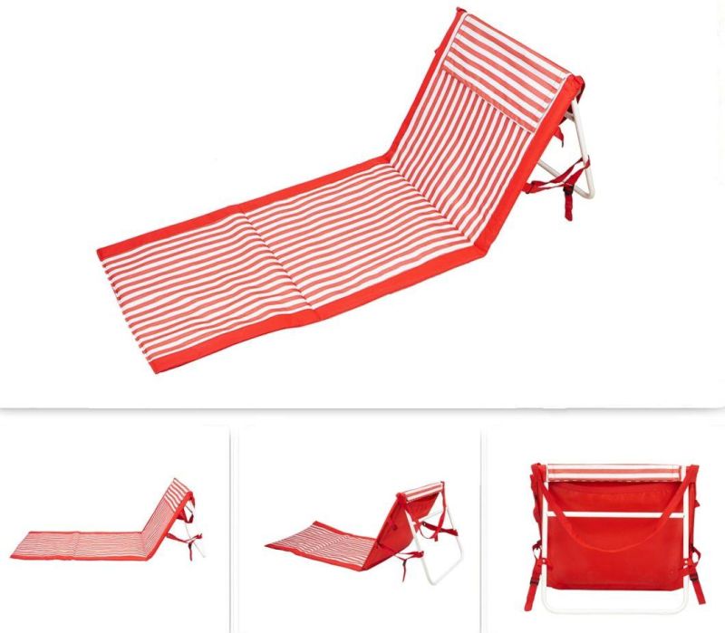 2018 New Arrival Foldable Beach Pad Easy Carrying Chair Mat