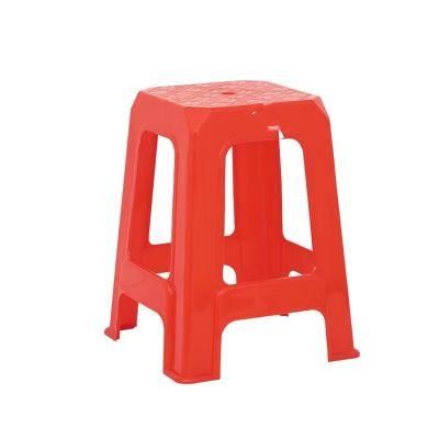 Plastic Stool, Square Stool, Blue and Red Color Optional, Strong and Drop Resistant
