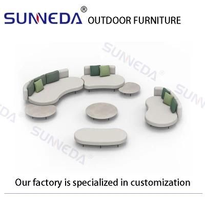 Dubai Sea Beach Water-Proof High End Soft Sofa