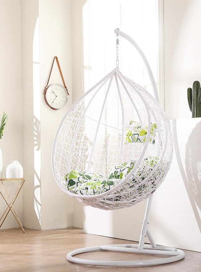 Modern Hanging Outdoor Patio Cushion Customized Rattan Fashion Swing Chair