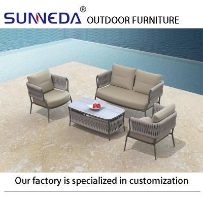 Outdoor Garden Hotel Resort Patio Villa Leisure Patio Sofa Sets