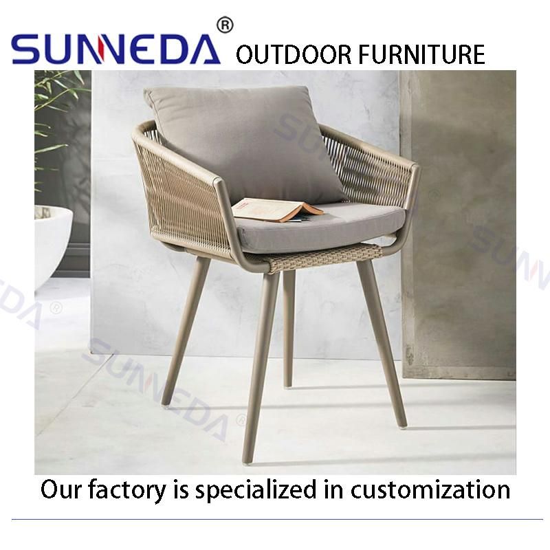 Factory Directly Sell Waterproof Leisure Weaving Outdoor Garden Chairs Furniture