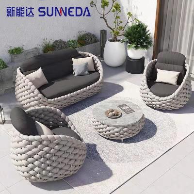 Wholesale Outdoor Garden Patio Leisure Furniture Hot Sale Rattan Sofa
