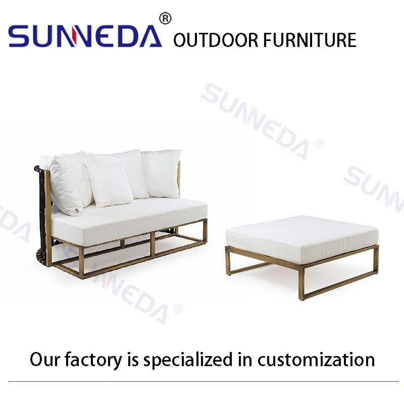 Alu Frame Outdoor Patio Garden Furniture Elegance Sofa Set