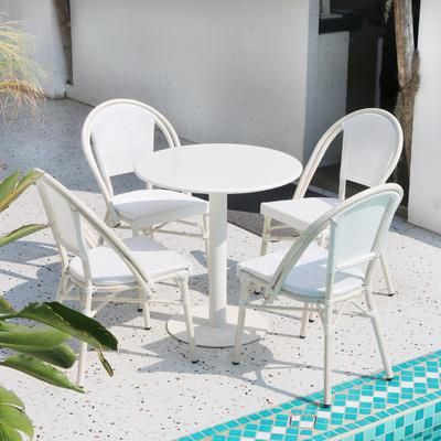 Villa Hotel Outdoor Rattan Tables and Chairs Garden Patio Furniture