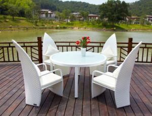 New Design Garden Furniture Rattan Chair and Table Set