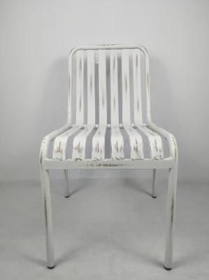 Outdoor Customized Furniture French Bistro Restaurant Rattan Cafe Patio Chairs Set