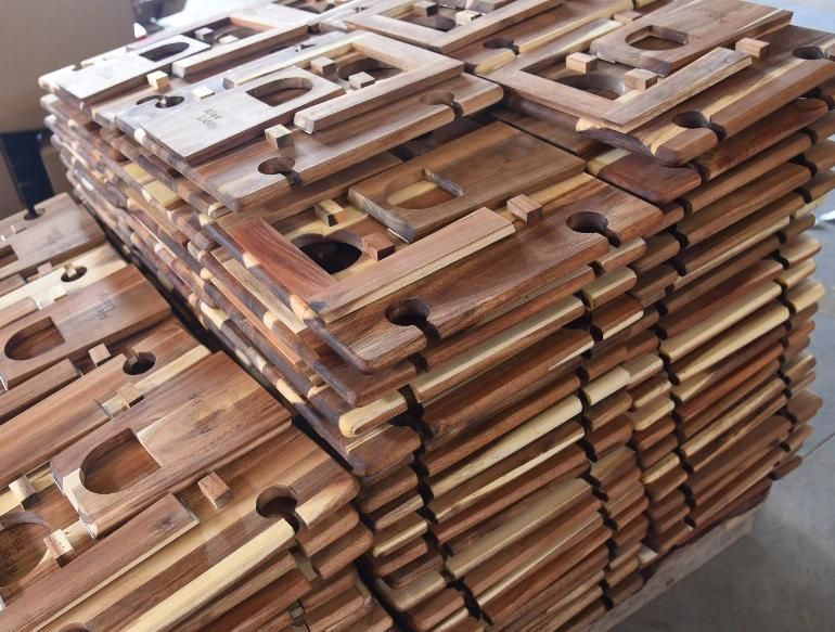 Acacia Wooden Folding Picnic Table Portable