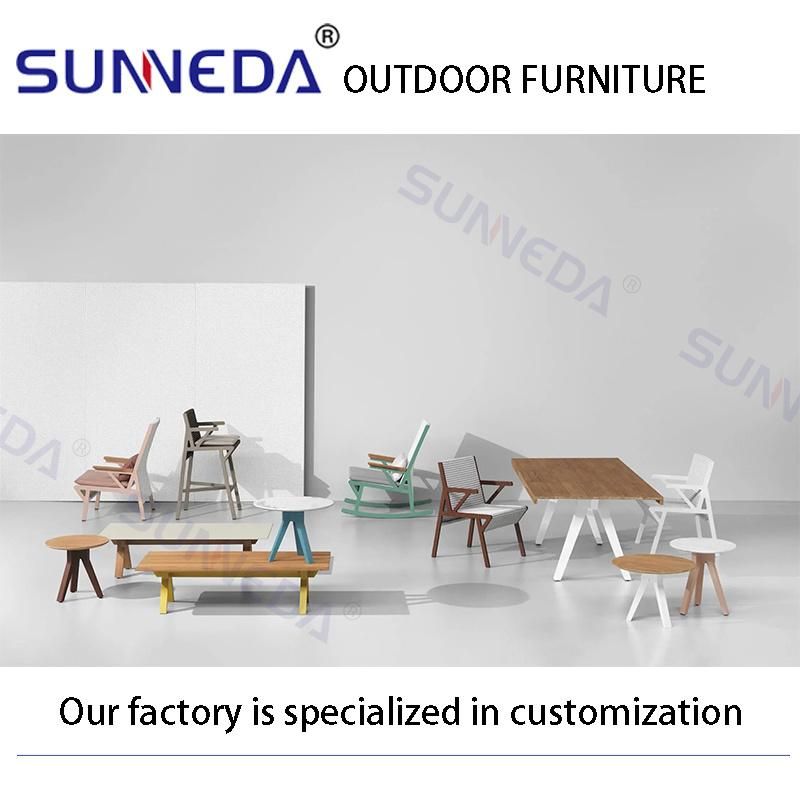 Outdoor Garden Chairs with Base and Back Woven PE Rattan