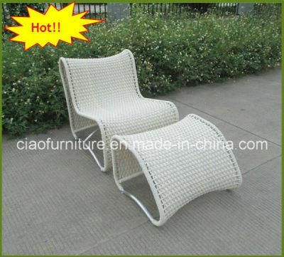 Singarpore Hotel Project Rattan Pool Side Sun Lounger Outdoor Furniture