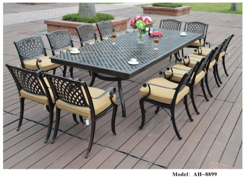 Hot Sell Stability Aluminum Cast Furniture, Garden Furniture Sets, Aluminum Dining Furniture for Outdoor or Indoor