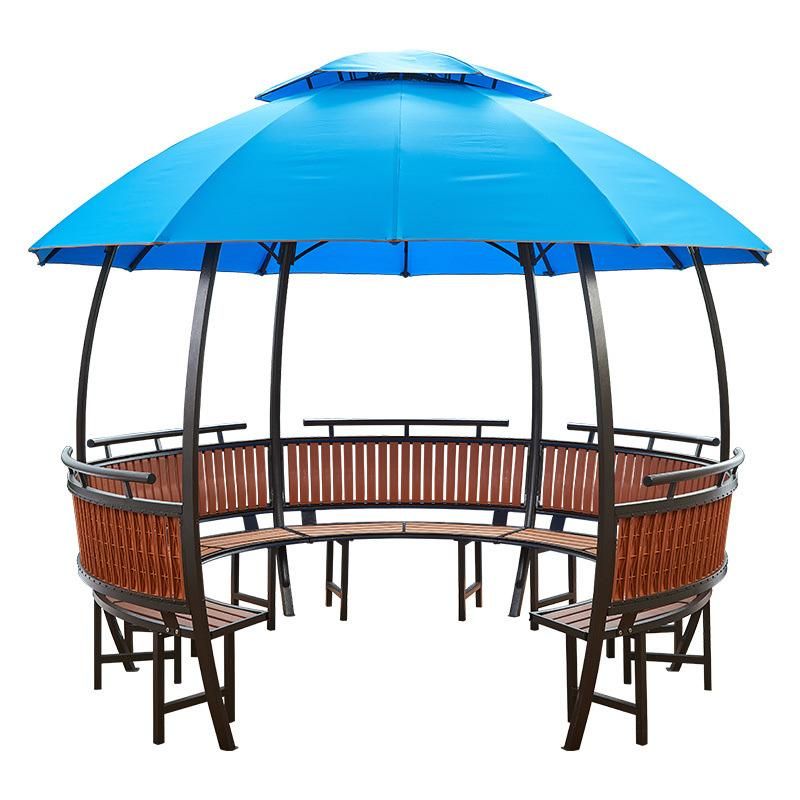 Outdoor Pavilion Courtyard Villa Iron Gazebo