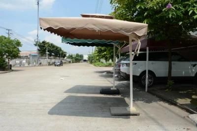 Without Back Patio with LED Lights Table for Beach Umbrella