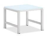 White Garden Side Table