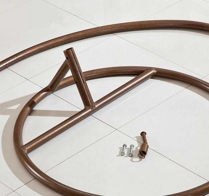 Adult Indoor Rattan-Like Single Recreational Water Drop Bird′s Nest Rattan Swing Chair