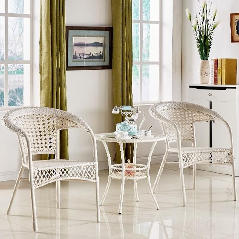 Modern Design Outdoor Furiture Salon Garden Leisure Dining Rattan Chair