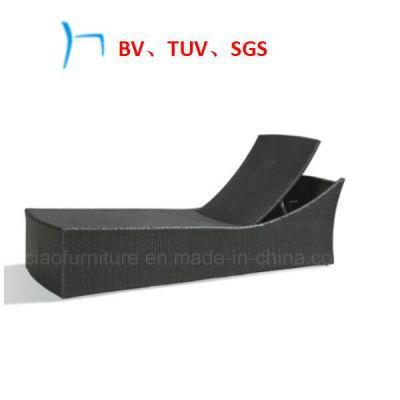 Outdoor Furniture Wicker Furniture Water Resistant Chaise Lounge (CL-015)