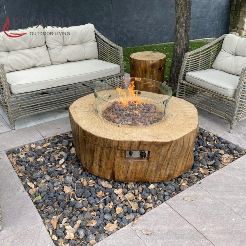 Firewood Gas Propane Garden Heating Fireplace Stove Fire Table Fire Pit Fire Column