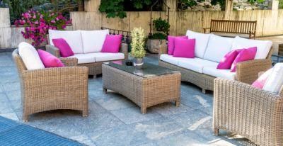 Cheap 4 Pieces Wicker Garden Sofa Set Patio Outdoor Rattan Furniture