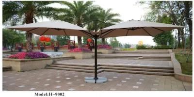 High Quality Outdoor Umbrella, Garden Parasol with Two Umbrellas, Huge Size Folding Umbrella for Sale