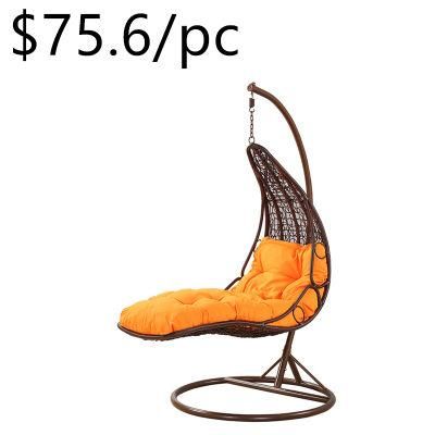 Beautiful Leisure Hanging Outdoor Rattan Wicker Garden Swing Chair