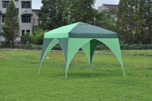 New Style Two Color Light Green and Dark Green Steel Frame Outdoor Gazebo-Garden Gazebo