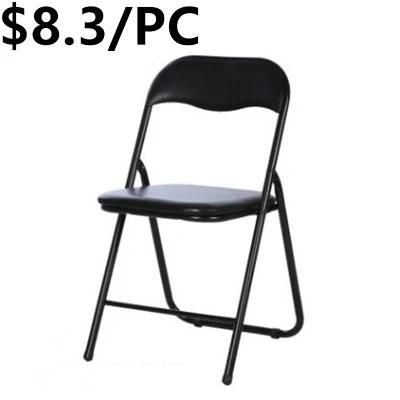 Wholesale New Design Cheap Outdoor Home Dining Reataurant White Used Folding Chair