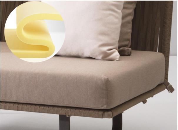 Outdoor Sofa and Rattan Chair Combination Nordic Garden Furniture