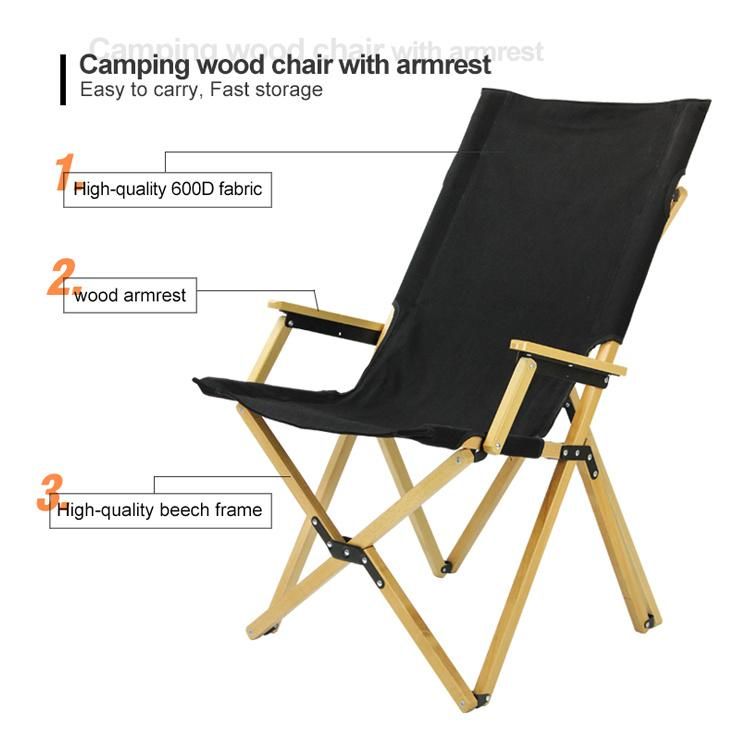 New Middel Size Canvas Aluminum Camping Folding Portable Leisure Beach Chair