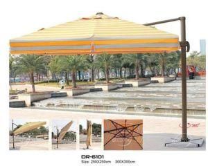 Garden Parasol Leisure Outdoor Square Roma Umbrella with Marble Base