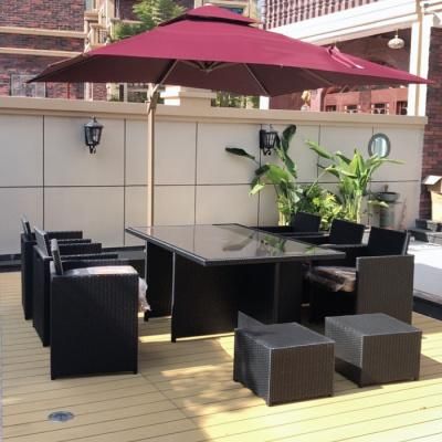 Outdoor Table Chair Combination Courtyard Balcony Leisure Rattan Terrace Outdoor