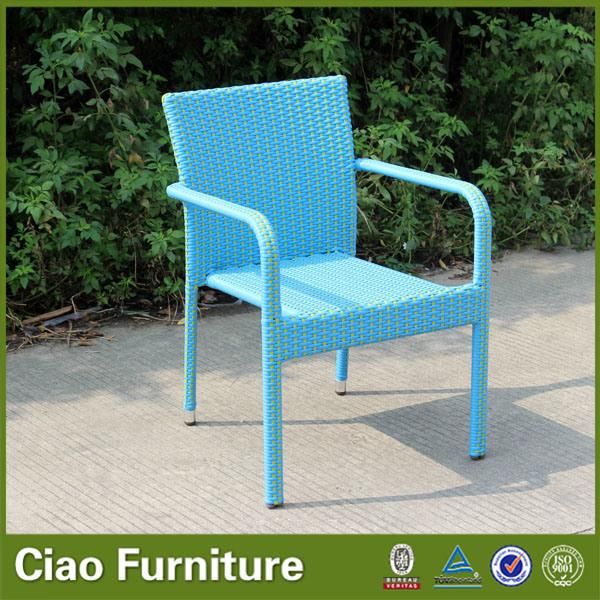 4PCS Garden Use Aluminum Frame Rope Weaving Table and Chairs Outdoor Furniture