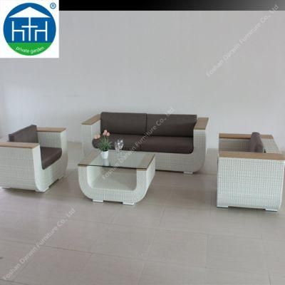 Garden Furniture Patio Furniture Chair Table PE Rattan Wicker Aluminum Frame Sofa