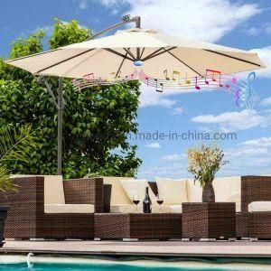 Hot Sale Promotion Umbrella Popular Patio Umbrella with Bluetooth Speaker Banana Outdoor Garden Sun Parasol Umbrella