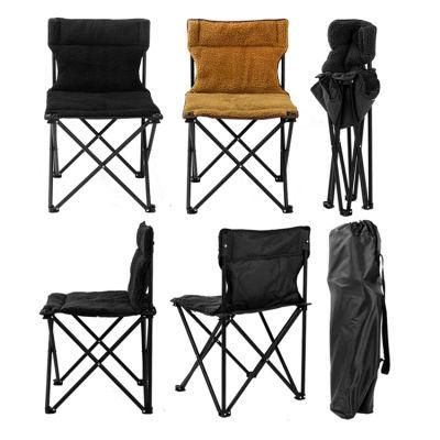 Portable Steel Cashmere Fishing Folding Camping Beach Chair